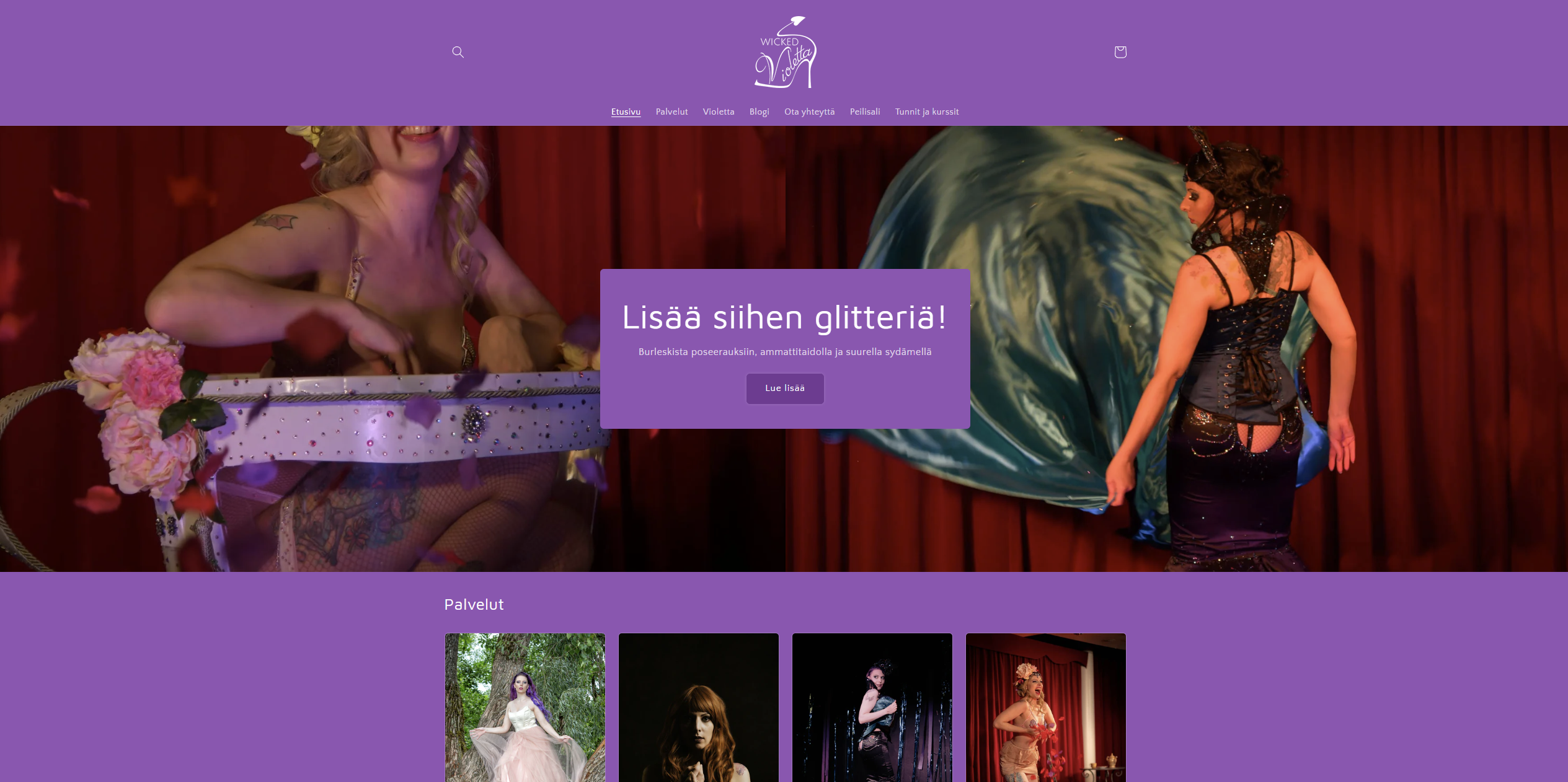 Wickedvioletta.fi – Performer’s Shopify