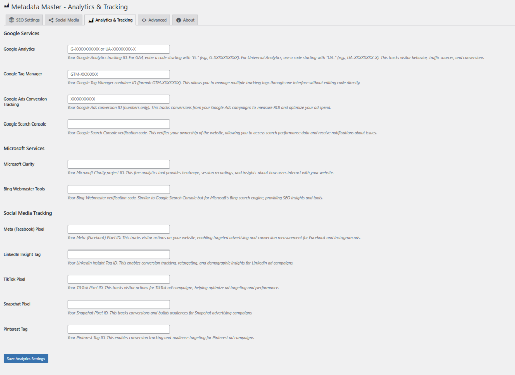 Metadata Master - SEO PLUGIN
