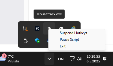 Mousetracker, this lightweight macro tool, developed by Yasa LTD, allows you to record your mouse movements and clicks, then automatically replay them in a loop until manually stopped.