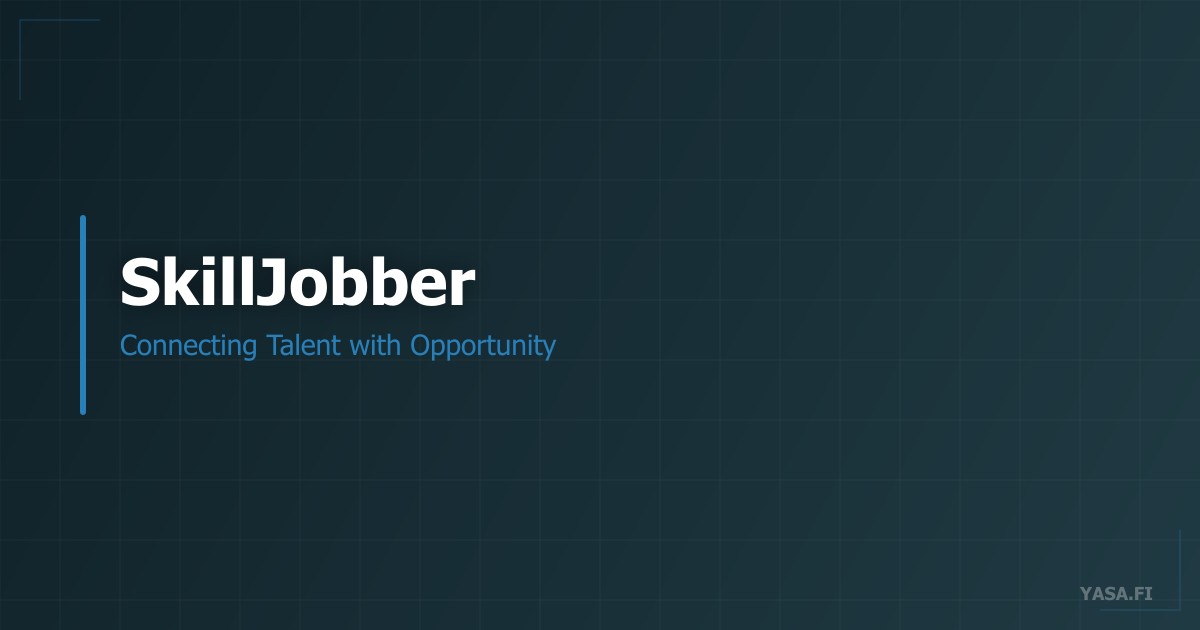 SkillJobber — Connecting Talent with Opportunity