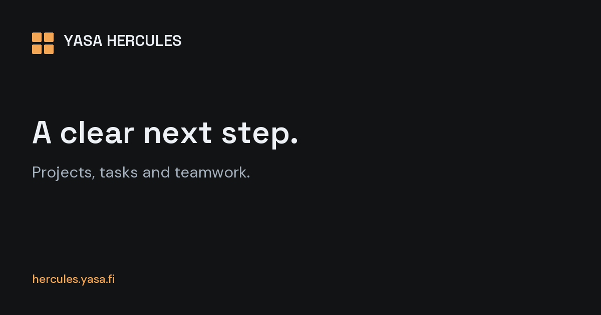 Yasa Hercules — Projects, Tasks and Midas Billing